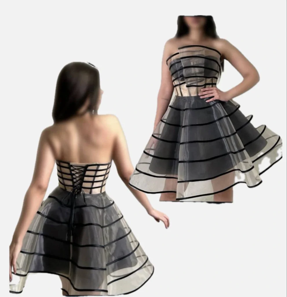 نیم کرست و دامن زونیکس