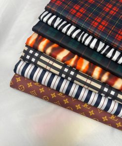 آستر سارج طرحدار پالتویی- 41 طرح